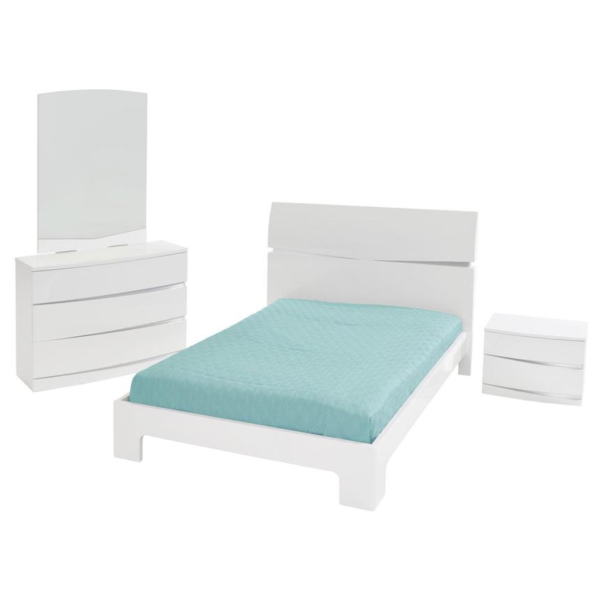 Brighton White 4-Piece Twin Bedroom Set main image, 1 of 6 images.
