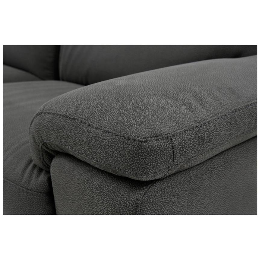 Karly Dark Gray Power Reclining Sectional with 5PCS/3PWR  alternate image, 6 of 9 images.