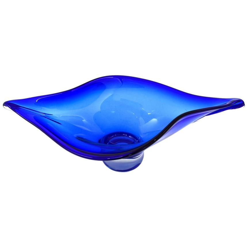 Cobalt Glass Bowl  alternate image, 3 of 5 images.