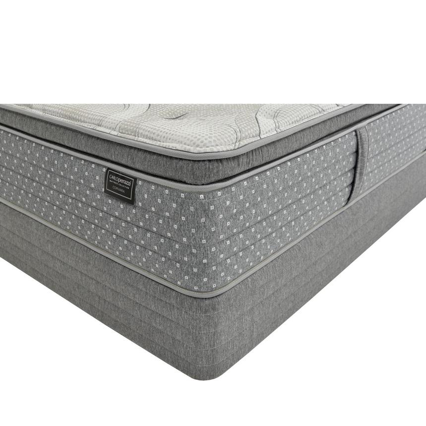 Corvara King Mattress w/Low Foundation by Carlo Perazzi  main image, 1 of 4 images.