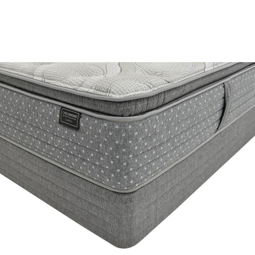 Caprice Full Mattress w/Low Foundation by Carlo Perazzi  main image, 1 of 4 images.