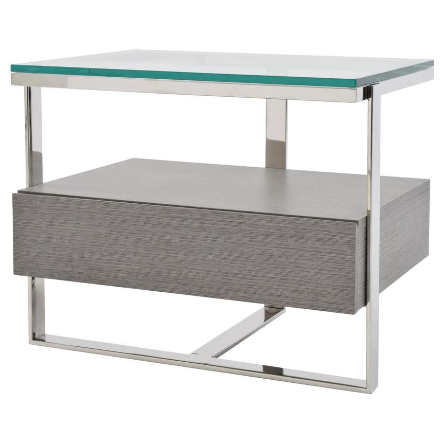 Calypso Matte Gray Side Table | El Dorado Furniture