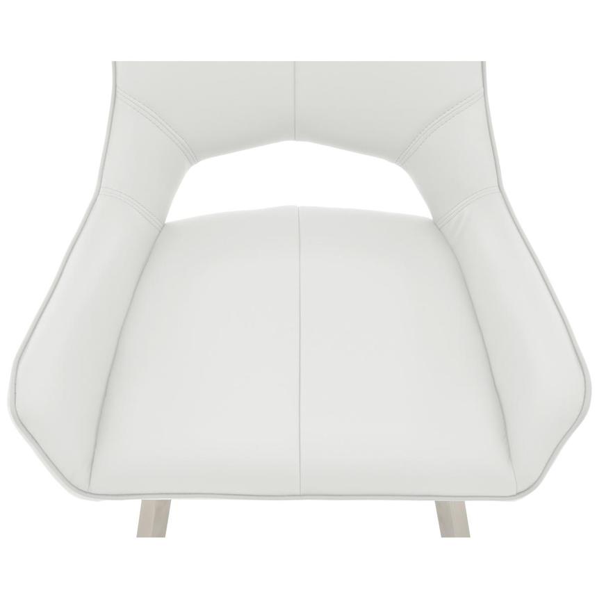 Kalia White Swivel Side Chair  alternate image, 6 of 6 images.