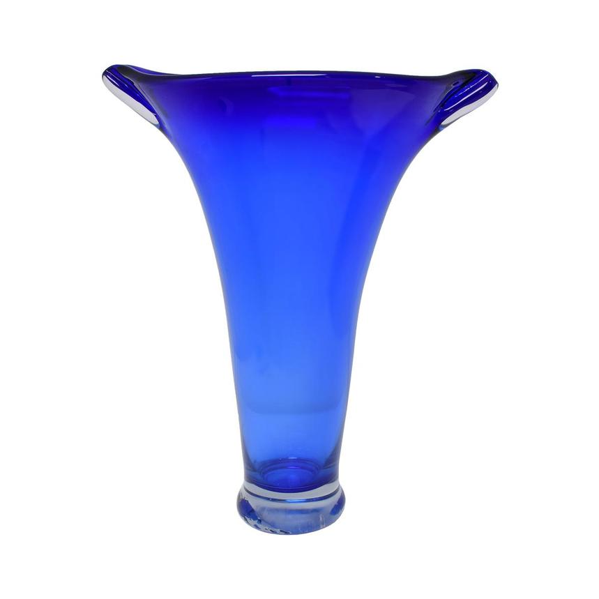 Cobalt Large Glass Vase | El Dorado Furniture