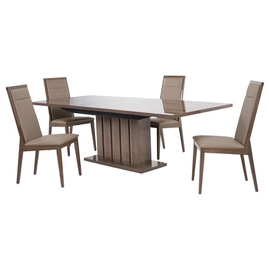 Matera 77" 5-Piece Dining Set alternate image, 3 of 19 images.