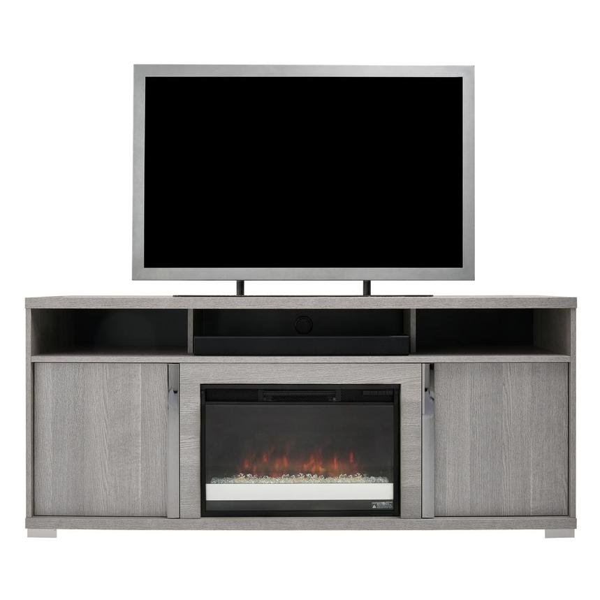 Tivo Gray Electric Fireplace w/Speakers  main image, 1 of 8 images.