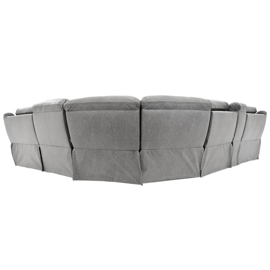 Dan Gray Power Reclining Sectional with 6PCS/3PWR alternate image, 5 of 10 images.