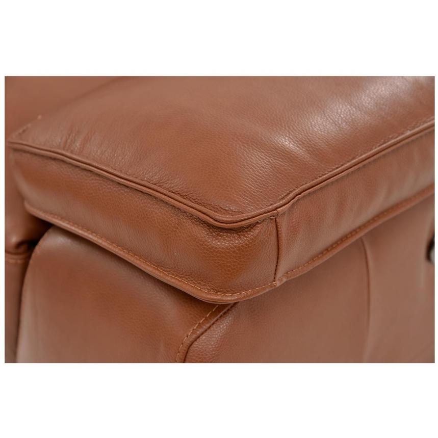 Gian Marco Tan Leather Power Reclining Sectional with 6PCS/3PWR  alternate image, 6 of 8 images.