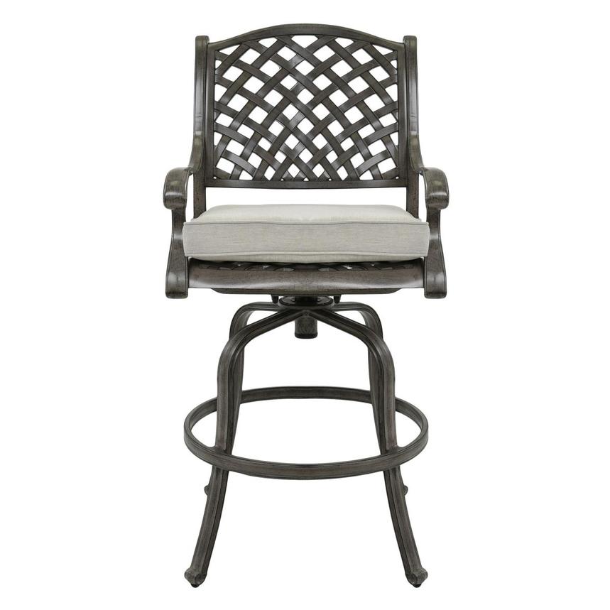 Castle Rock Gray Bar Stool  main image, 1 of 7 images.