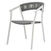 Breeze Dark Gray Arm Chair  main image, 1 of 6 images.