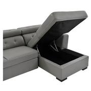 Reeve Gray Sleeper w/Right Chaise  alternate image, 7 of 7 images.