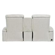 Gio Cream Leather Power Reclining Sofa w/Console  alternate image, 5 of 12 images.