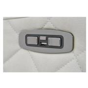 Gio Cream Leather Power Reclining Sofa w/Console  alternate image, 10 of 12 images.