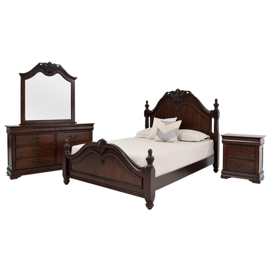 Audrey 4-Piece Queen Bedroom Set  main image, 1 of 7 images.