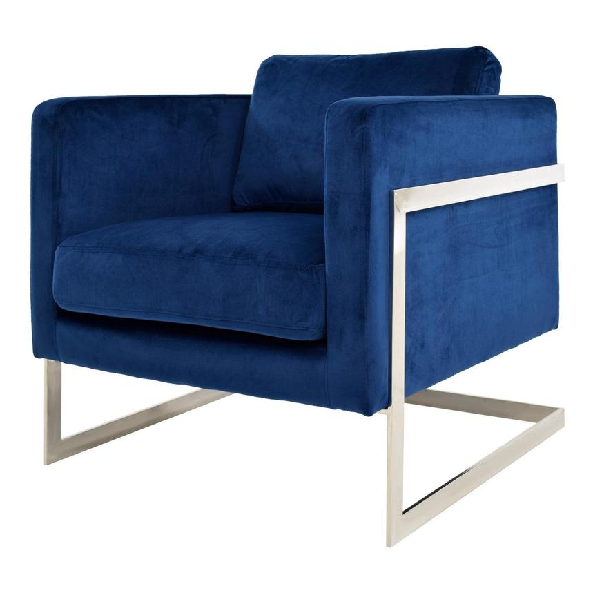 Emma Blue Accent Chair El Dorado Furniture
