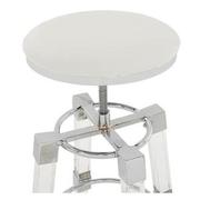 Julie White Adjustable Stool  alternate image, 3 of 3 images.