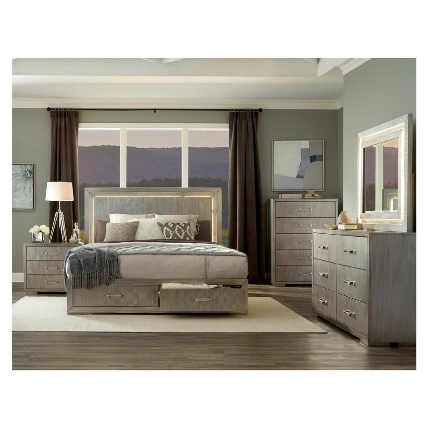 Parker 4 Piece King Bedroom Set | El Dorado Furniture