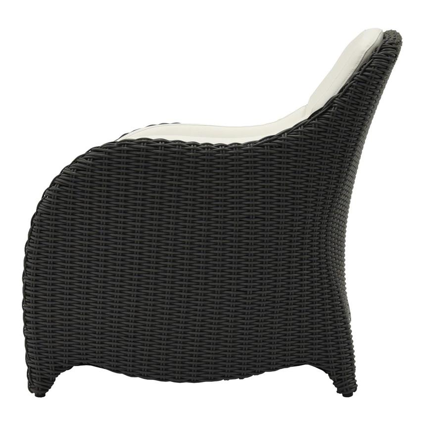 Luxor Gray Accent Chair  alternate image, 3 of 5 images.