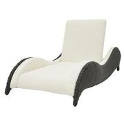 Luxor Gray Chaise Lounge  main image, 1 of 6 images.