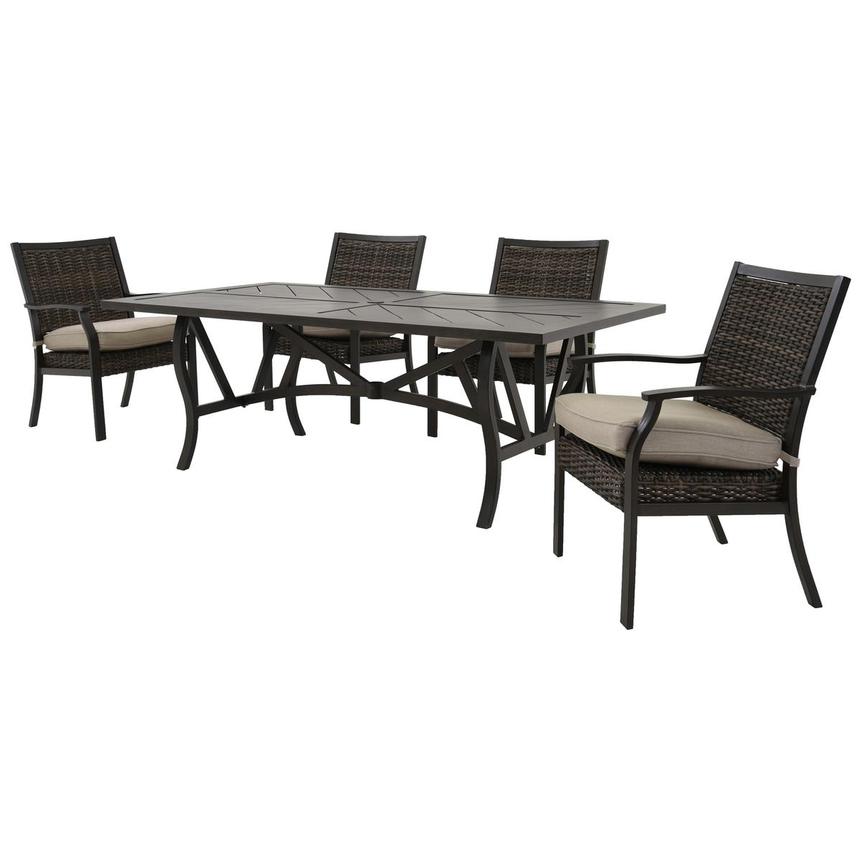 Trenton 5Piece Patio Set El Dorado Furniture