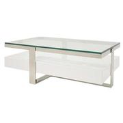 Calypso White Coffee Table  alternate image, 2 of 6 images.
