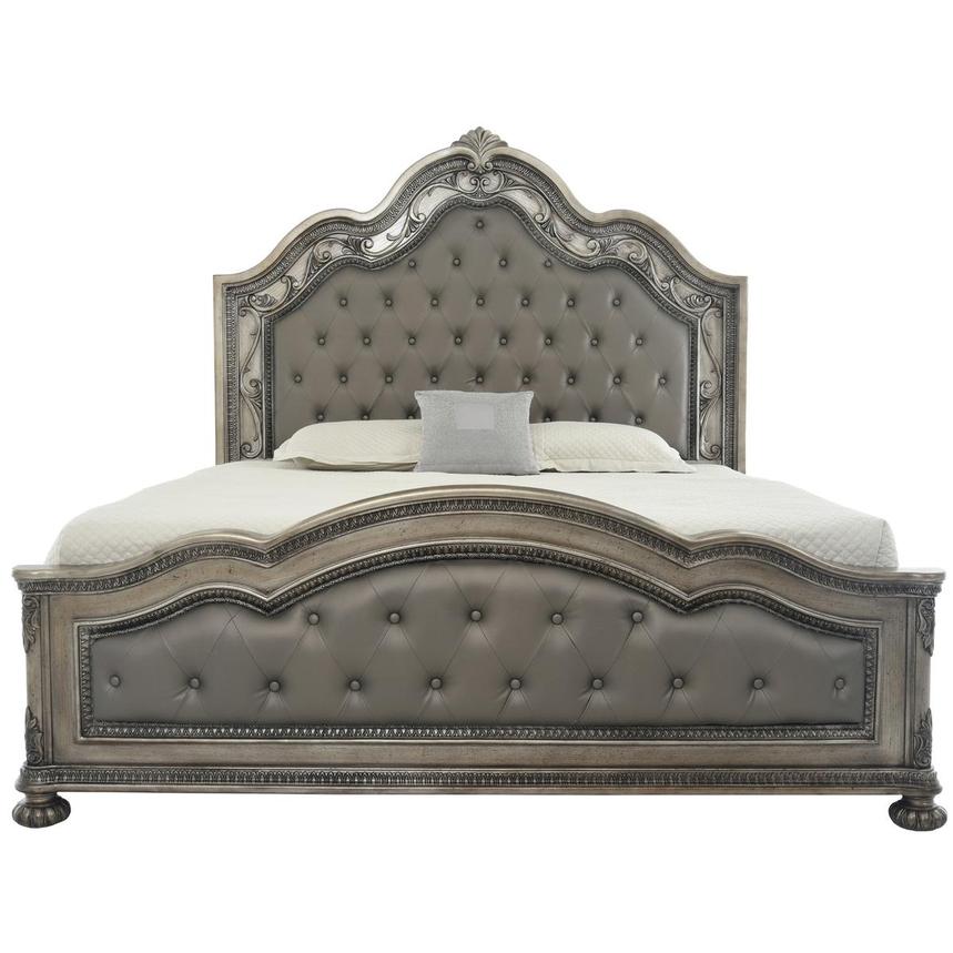 Granada Gray Queen Panel Bed  alternate image, 3 of 6 images.