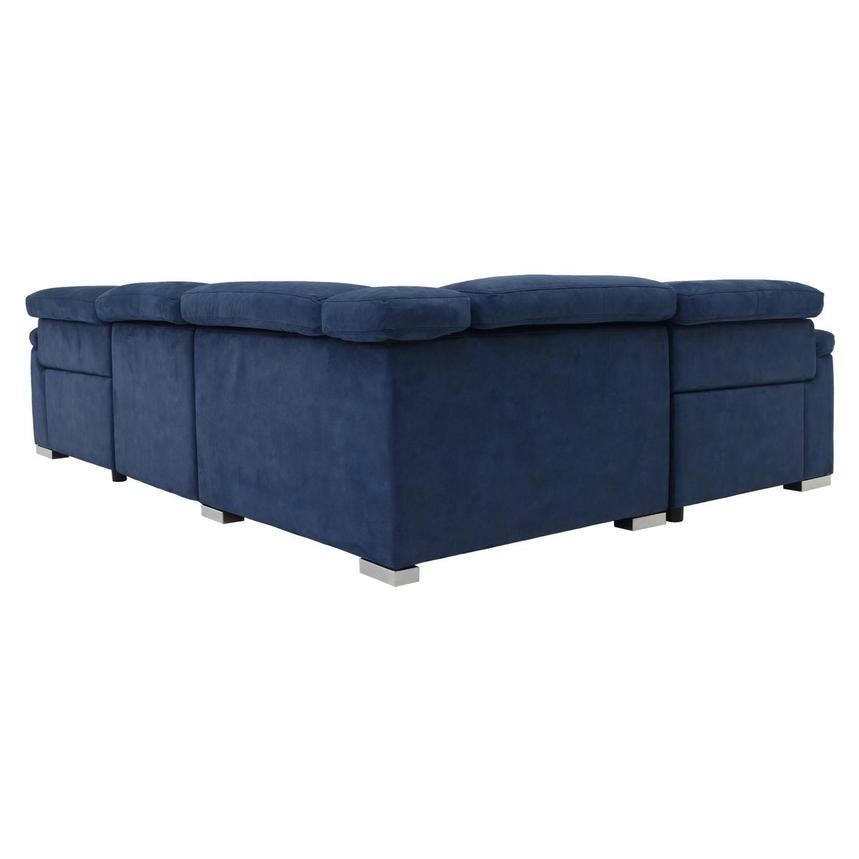 Karly Blue Power Reclining Sectional  alternate image, 5 of 9 images.