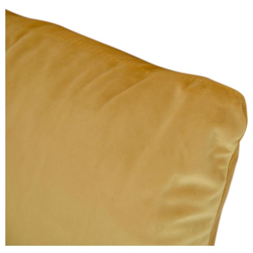 Okru Yellow Accent Chair w/2 Pillows  alternate image, 10 of 11 images.