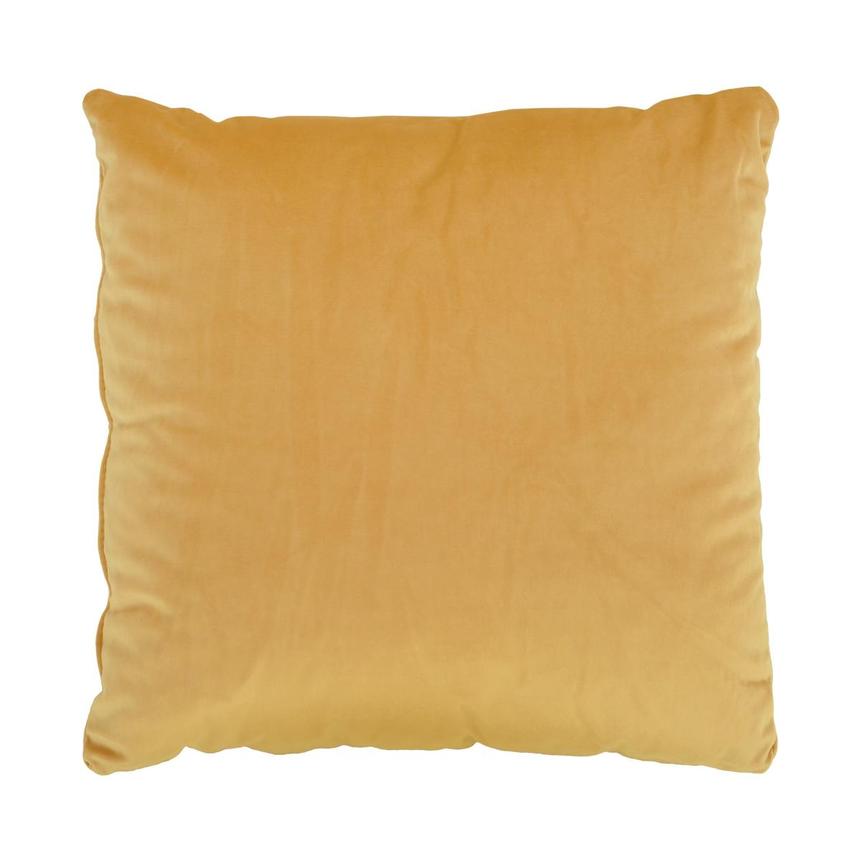 Okru Yellow Accent Chair w/2 Pillows alternate image, 8 of 11 images.