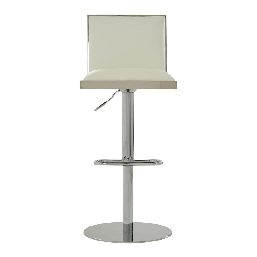 Allison White Adjustable Stool  main image, 1 of 10 images.