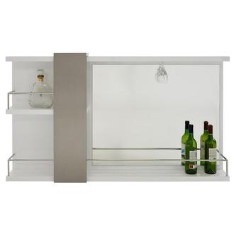 Totem White Bar Mirror