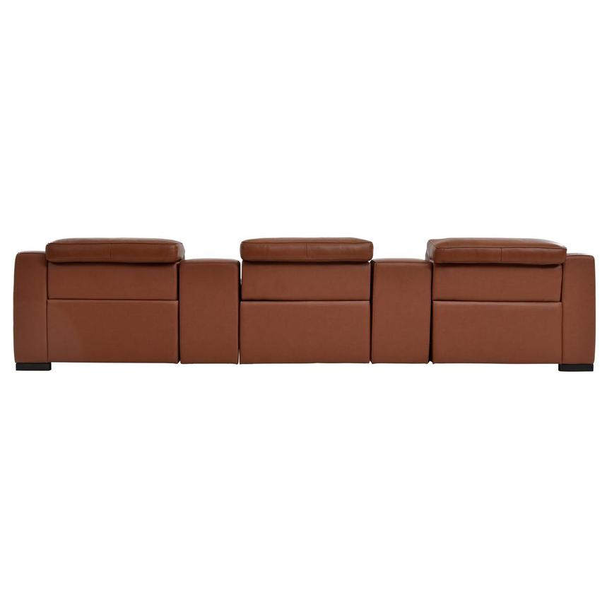 Gian Marco Tan Home Theater Leather Seating with 5PCS/3PWR  alternate image, 5 of 10 images.