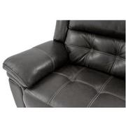 Stallion Gray Home Theater Leather Seating with 5PCS/3PWR  alternate image, 6 of 9 images.