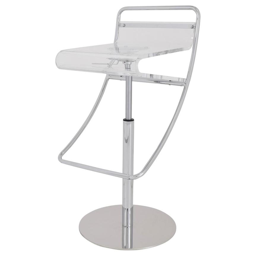 Sadie Clear Adjustable Stool  main image, 1 of 9 images.