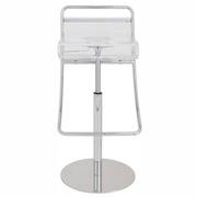 Sadie Clear Adjustable Stool  alternate image, 2 of 9 images.