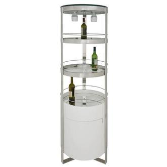Eliza White Bar Cabinet