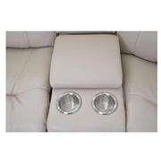 Cody Cream Leather Power Reclining Sectional with 6PCS/3PWR  alternate image, 6 of 9 images.