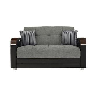 Living Rooms Futons Sleepers Daybeds El Dorado Furniture Peron Gray Futon Loveseat