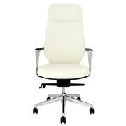 Yoshi White High Back Desk Chair  main image, 1 of 8 images.