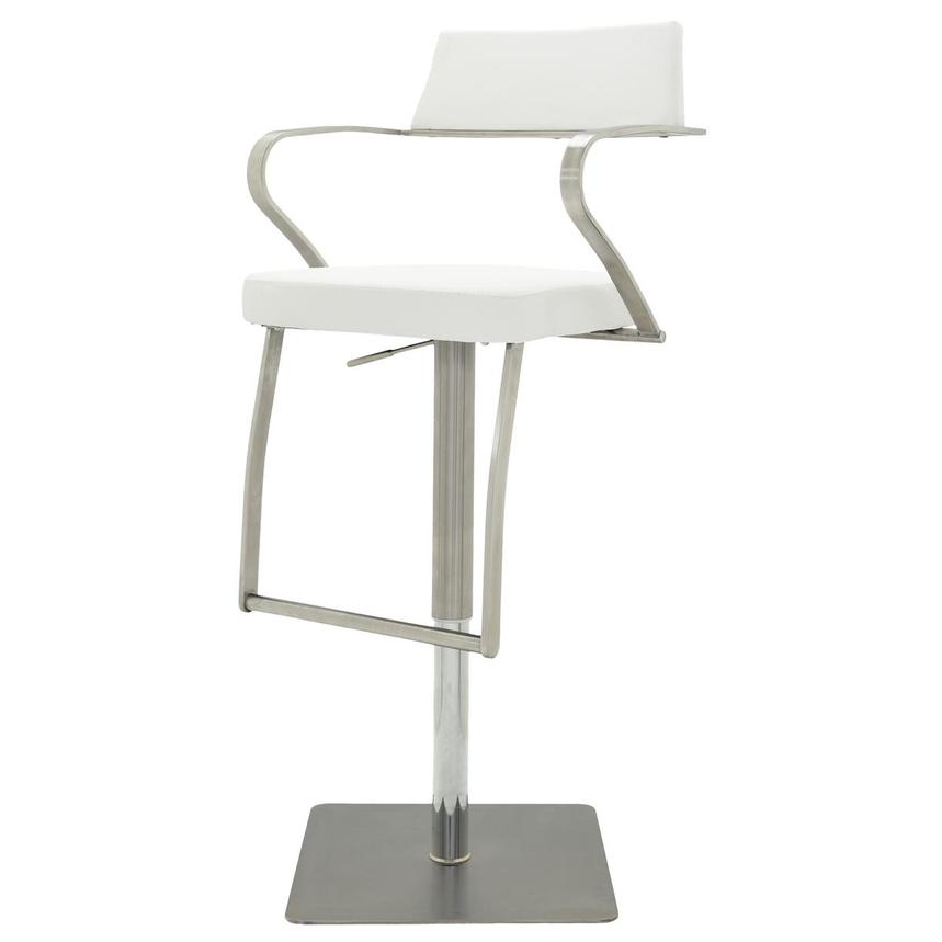 Amy White Adjustable Stool  main image, 1 of 10 images.