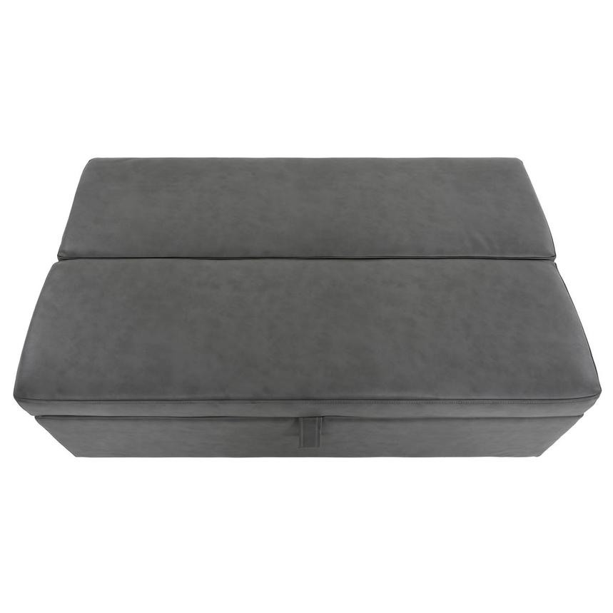 Pressley II Gray Twin Ottoman Bed w/Casters El Dorado Furniture