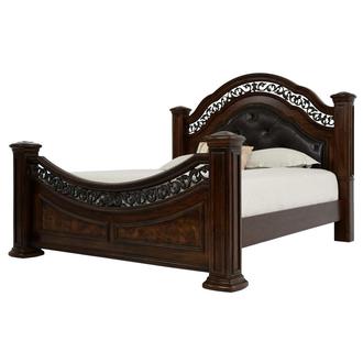 Opulence Upholstered Queen Panel Bed