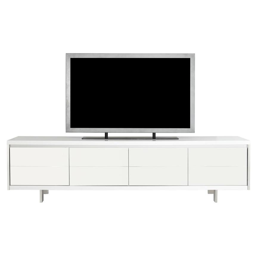 Taylor White TV Stand  main image, 1 of 8 images.