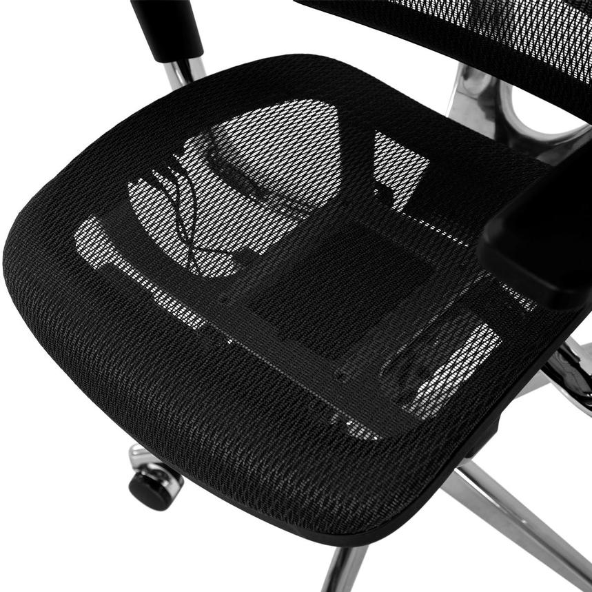 Arsenio Black High Back Desk Chair  alternate image, 8 of 12 images.