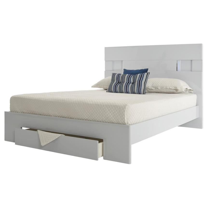 Nicole Queen Storage Bed  alternate image, 3 of 7 images.