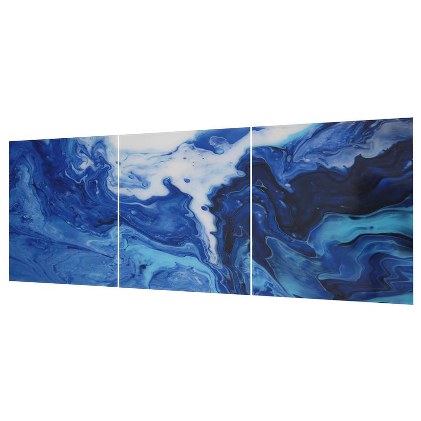 Cascade Set of 3 Acrylic Wall Art | El Dorado Furniture