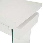 Cherish White L-Shaped Desk  alternate image, 8 of 10 images.
