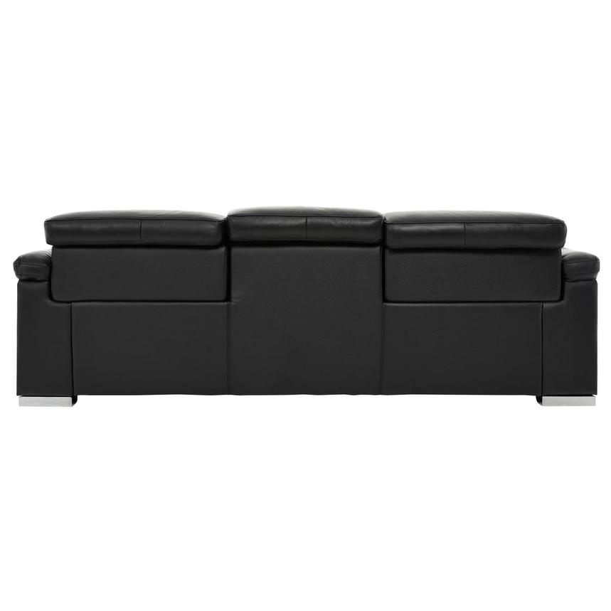 Charlie Black Leather Power Reclining Sofa  alternate image, 5 of 12 images.