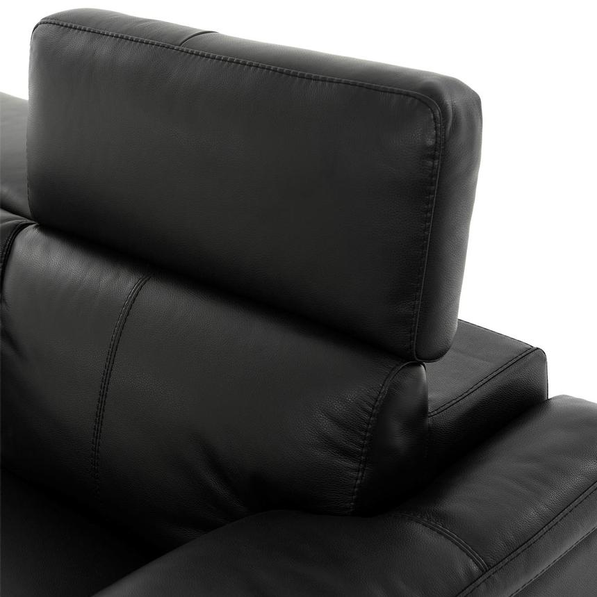 Charlie Black Leather Power Reclining Sofa  alternate image, 6 of 12 images.
