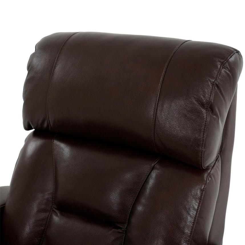 Gio Brown Leather Power Recliner  alternate image, 6 of 14 images.